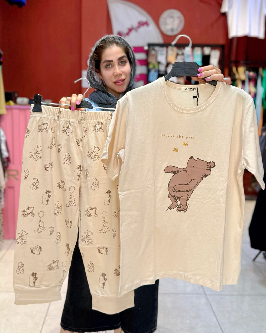 ست تیشرت شلوارک پو