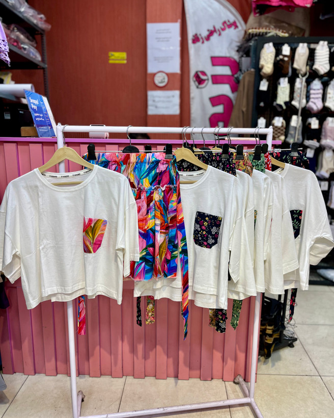 کراپ دامن ترکیبی