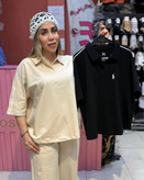 ست باکسی شلوار پولو