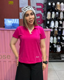 تیشرت شکاری سه دکمه